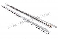P274946 - Rail outer chrome for Porsche 356a • 1955 • 1300 s (589 / 2) • Cabrio a t1 • Manual gearbox, 4 speed