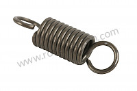 P9921 - Tension spring for Porsche 356a • 1958 • 1600 carrera gs (692 / 2) • Coupe a t2 • Manual gearbox, 4 speed