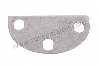 P9938 - Stop plate for Porsche 356a • 1959 • 1600 (616 / 1 t2) • Convertible d'a t2 • Manual gearbox, 4 speed