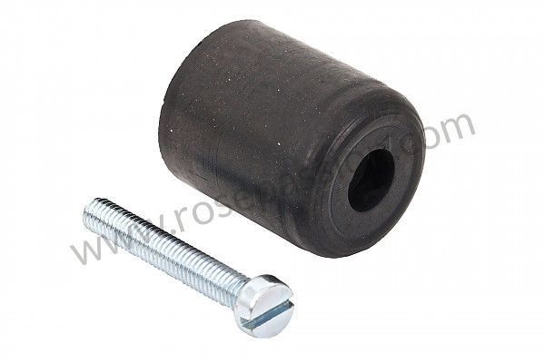 P9940 - Rubber stop for Porsche 356B T6 • 1961 • 1600 (616 / 1 t6) • Cabrio b t6 • Manual gearbox, 4 speed