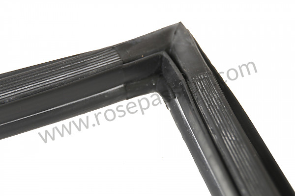 P554557 - DOOR SURROUND SEAL ON BODY 356 6-SPEED BOX + C WITH DOUBLE AIR CHAMBER - PAIR for Porsche 356C • 1964 • 2000 carrera gs (587 / 1) • Coupe c • Manual gearbox, 4 speed
