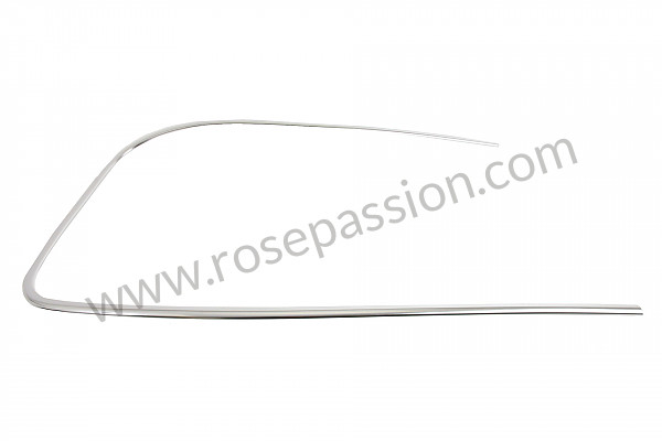 P9972 - Beschermingsstrip kader voor Porsche 356B T6 • 1963 • 2000 carrera gs (587 / 1) • Cabrio b t6 • Manuele bak 4 versnellingen