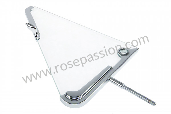 P275036 - Side window without latch for Porsche 356B T6 • 1963 • 1600 s (616 / 12 t6) • Cabrio b t6 • Manual gearbox, 4 speed