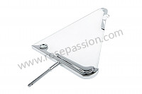 P275041 - Side window without latch for Porsche 356B T5 • 1960 • 1600 (616 / 1 t5) • Cabrio b t5 • Manual gearbox, 4 speed