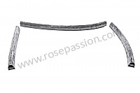 P9985 - Sealing rubber for Porsche 356B T5 • 1959 • 1600 s (616 / 2 t5) • Cabrio b t5 • Manual gearbox, 4 speed