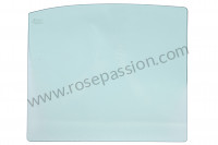 P9987 - Door glass for Porsche 356B T5 • 1960 • 1600 s (616 / 2 t5) • Coupe b t5 • Manual gearbox, 4 speed