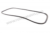 P10031 - Joint lunette AR pour Porsche 356C • 1965 • 1600 sc (616 / 16) • Coupe reutter c • Boite manuelle 4 vitesses