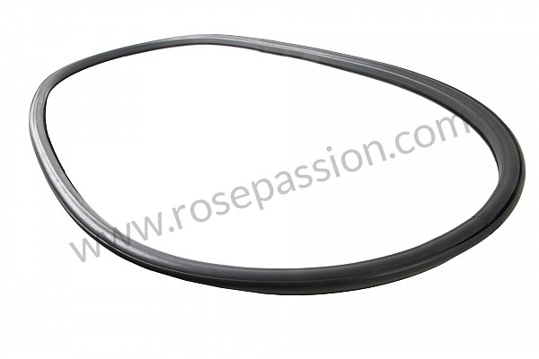 P275120 - Rubber seal for rear window in fixed and removable karmann hardtop  for Porsche 356a • 1958 • 1600 carrera gs (692 / 2) • Cabrio a t2 • Manual gearbox, 4 speed
