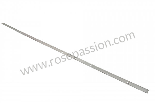 P10047 - Aluminium door sill moulding 356 holding the lower door seal in place for Porsche 356a • 1957 • 1300 (506 / 2) • Cabrio a t1 • Manual gearbox, 4 speed