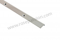 P10047 - Aluminium door sill moulding 356 holding the lower door seal in place for Porsche 356a • 1955 • 1500 carrera gs (547 / 1) • Cabrio a t1 • Manual gearbox, 4 speed