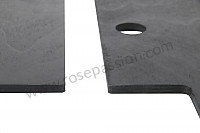 P275253 - Pedal floor board for Porsche 356a • 1956 • 1600 s (616 / 2) • Cabrio a t1 • Manual gearbox, 4 speed