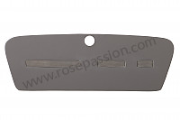 P275273 - Padding for glove compartment cover for Porsche 356B T6 • 1963 • 1600 s (616 / 12 t6) • Cabrio b t6 • Manual gearbox, 4 speed