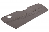 P275273 - Padding for glove compartment cover for Porsche 356B T6 • 1962 • 1600 super 90 (616 / 7 t6) • Coupe reutter b t6 • Manual gearbox, 4 speed