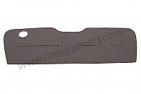 P275273 - Polsterteil für handschuhkastendeckel für Porsche 356B T6 • 1962 • 1600 s (616 / 12 t6) • Coupe reutter b t6 • 4-gang-handschaltgetriebe