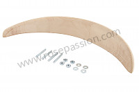 P554660 - DASHBOARD TRIM WITHOUT COVER for Porsche 356B T6 • 1961 • 1600 (616 / 1 t6) • Roadster b t6 • Manual gearbox, 4 speed