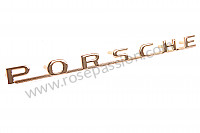 P10080 - Logo for Porsche 356a • 1958 • 1600 (616 / 1 t2) • Coupe a t2 • Manual gearbox, 4 speed