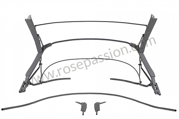 P275549 - Convertible top frame complete for Porsche 356B T5 • 1960 • 1600 super 90 (616 / 7 t5) • Cabrio b t5 • Manual gearbox, 4 speed