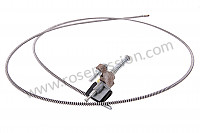 P275699 - Cable control part complete for Porsche 356B T6 • 1962 • 1600 (616 / 1 t6) • Coupe karmann b t6 • Manual gearbox, 4 speed