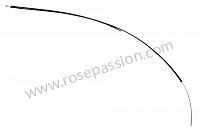 P275750 - Bowden cable complete for Porsche 356B T5 • 1961 • 1600 (616 / 1 t5) • Coupe b t5 • Manual gearbox, 4 speed