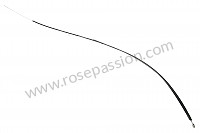 P275750 - Cable bowden completo para Porsche 356C • 1964 • 1600 sc (616 / 16) • Coupe reutter c • Caja manual de 4 velocidades