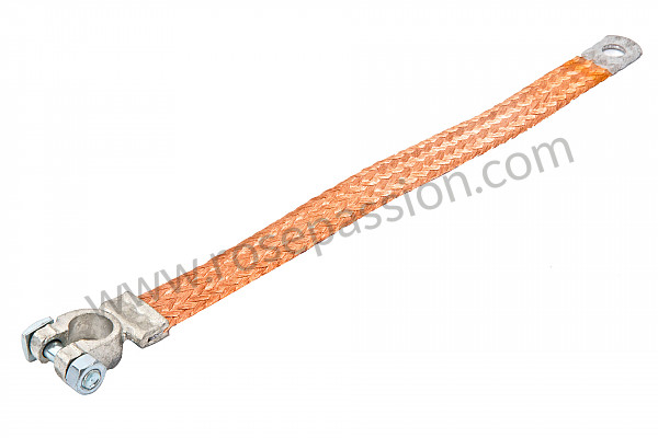 P10134 - Ground strap for Porsche 356B T5 • 1960 • 1600 s (616 / 2 t5) • Karmann hardtop coupe b t5 • Manual gearbox, 4 speed
