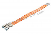 P10134 - Ground strap for Porsche 356B T6 • 1962 • 1600 (616 / 1 t6) • Coupe karmann b t6 • Manual gearbox, 4 speed