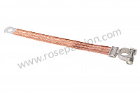 P214277 - Ground strap for Porsche 356a • 1958 • 1600 s (616 / 2 t2) • Convertible d'a t2 • Manual gearbox, 4 speed