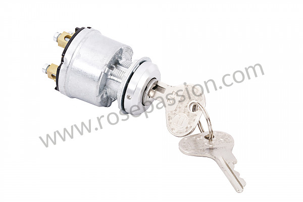 P10137 - Ignition starter lock for Porsche 356a • 1958 • 1500 carrera gt (692 / 1) • Speedster a t2 • Manual gearbox, 4 speed
