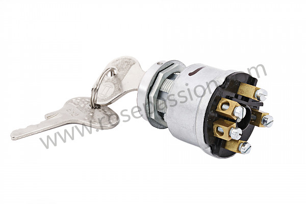 P10137 - Ignition starter lock for Porsche 356a • 1957 • 1500 carrera gt (547 / 1) • Coupe a t1 • Manual gearbox, 4 speed