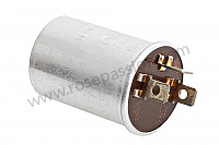 P10138 - Flasher relay for Porsche 356a • 1957 • 1600 (616 / 1 t2) • Cabrio a t2 • Manual gearbox, 4 speed