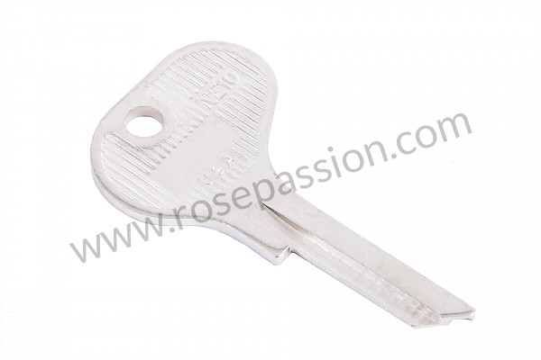 P252814 - Blank key for Porsche 356a • 1959 • 1600 s (616 / 2 t2) • Convertible d'a t2 • Manual gearbox, 4 speed
