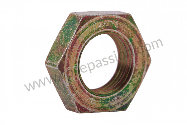 P10162 - Hexagon nut for Porsche 356B T5 • 1961 • 1600 carrera gt (692 / 3a t5) • Coupe b t5 • Manual gearbox, 4 speed