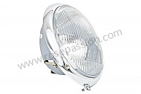 P120698 - Headlight europe 356 for Porsche 356a • 1959 • 1600 carrera gs (692 / 2) • Coupe a t2 • Manual gearbox, 4 speed