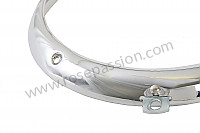 P544989 - HEADLAMP RING for Porsche 356a • 1958 • 1600 s (616 / 2 t2) • Cabrio a t2 • Manual gearbox, 4 speed