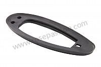 P10202 - Rubber base for Porsche 356C • 1964 • 2000 carrera gs (587 / 1) • Coupe c • Manual gearbox, 4 speed
