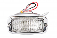 P116232 - Back-up light complete for Porsche 356B T6 • 1962 • 1600 super 90 (616 / 7 t6) • Karmann hardtop coupe b t6 • Manual gearbox, 4 speed
