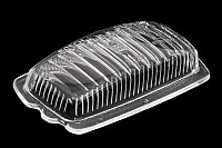 P10207 - Cristal del faro para Porsche 356B T6 • 1961 • 1600 (616 / 1 t6) • Coupe reutter b t6 • Caja manual de 4 velocidades
