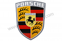 P614625 - ECUSSON EMAILLE pour Porsche 