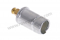 P276028 - Bulb socket instruments single pole for Porsche 356B T5 • 1959 • 1600 (616 / 1 t5) • Cabrio b t5 • Manual gearbox, 4 speed