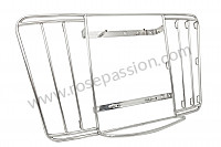 P232640 - Chrome plated luggage rack, 356 a-c style leitz  for Porsche 356B T5 • 1961 • 1600 (616 / 1 t5) • Roadster b t5 • Manual gearbox, 4 speed