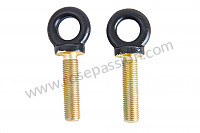 P116265 - Screws for fitting a seat belt with ring fastening, for one seat for Porsche 356B T6 • 1961 • 1600 s (616 / 12 t6) • Karmann hardtop coupe b t6 • Manual gearbox, 4 speed