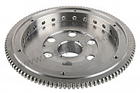 P173852 - Flywheel for Porsche 356B T5 • 1960 • 1600 carrera gt (692 / 3a) • Coupe b t5 • Manual gearbox, 4 speed