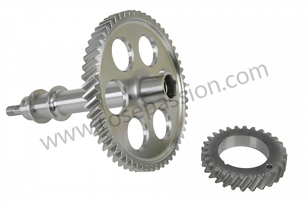 P10264 - Intermediate shaft with timing gear for Porsche 356B T6 • 1962 • 2000 carrera gs (587 / 1) • Coupe reutter b t6 • Manual gearbox, 4 speed