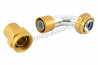 P276283 - Oil hose for Porsche 356a • 1956 • 1500 carrera gt (547 / 1) • Coupe a t1 • Manual gearbox, 4 speed