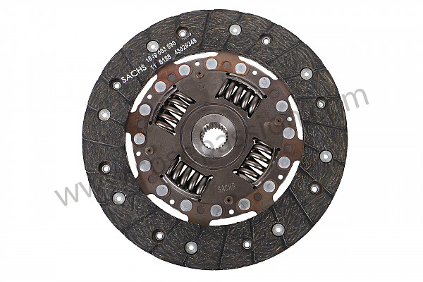 P10266 - Clutch plate for Porsche 356B T6 • 1963 • 1600 s (616 / 12 t6) • Coupe reutter b t6 • Manual gearbox, 4 speed