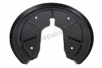 P189997 - Protective plate for Porsche 356C • 1965 • 1600 c (616 / 15) • Cabrio c • Manual gearbox, 4 speed