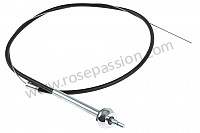 P276534 - Accelerator cable for Porsche 356B T5 • 1960 • 1600 s (616 / 2 t5) • Coupe b t5 • Manual gearbox, 4 speed