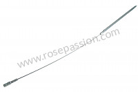 P189793 - Cable del freno de mano para Porsche 356a • 1958 • 1600 s (616 / 2 t2) • Coupe a t2 • Caja manual de 4 velocidades