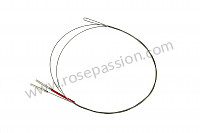 P120697 - Wire pull for Porsche 356B T6 • 1961 • 1600 (616 / 1 t6) • Roadster b t6 • Manual gearbox, 4 speed