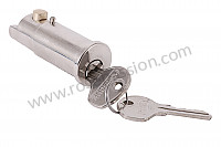 P10374 - Lock for Porsche 356B T5 • 1961 • 1600 carrera gt (692 / 3a t5) • Coupe b t5 • Manual gearbox, 4 speed